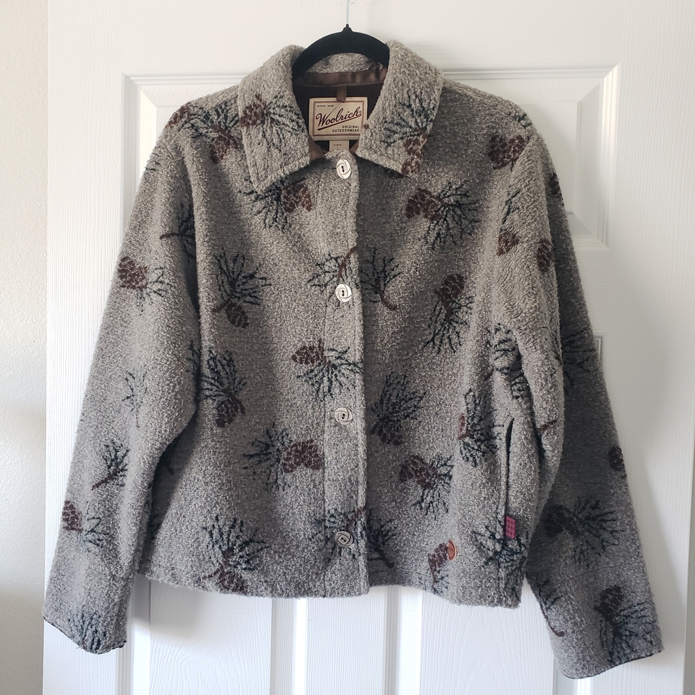 Woolrich Women's Gray Patterned Jacket - image 2